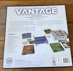 Vantage Board Game – Upgraded Components & Insert – Stonemaier Games