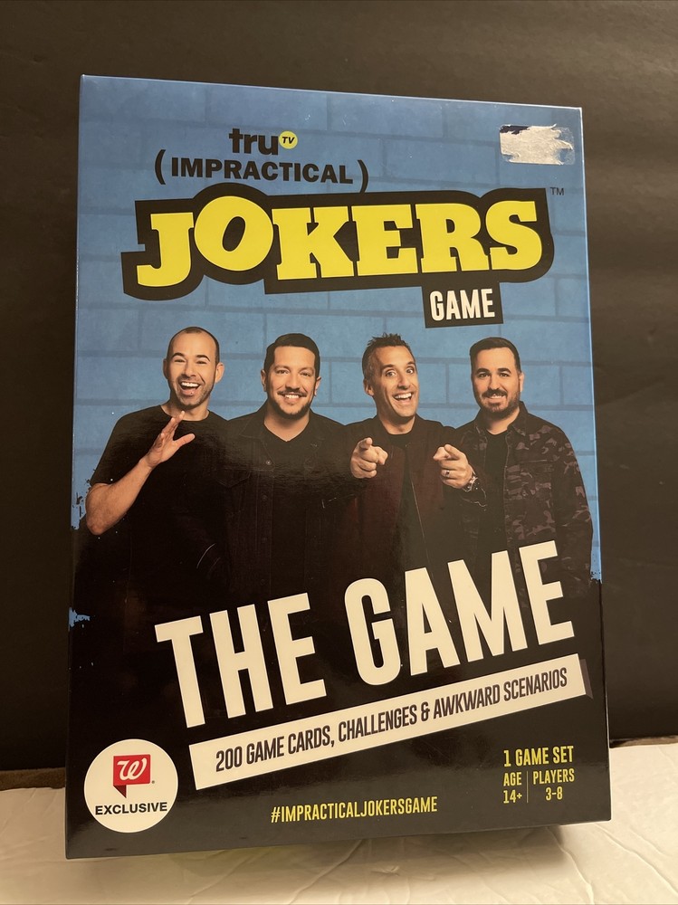 Tru Impractical Joker The Game: Wilder Toys Fun Card Game TV 2020 New Sealed !