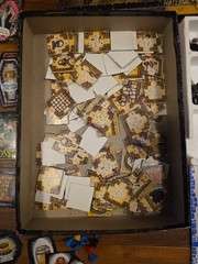 Dungeon Quest 1st ed. 1987 Board Game + Heroes Expansions from Games Workshop