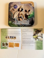 Timeline Science and Discoveries Card Game Asmodee Complete In Raised Tin