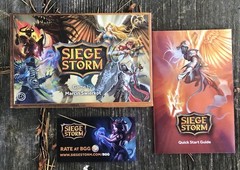 SIEGE STORM Card Game Fantasy Board Game for 1-2 Players by Awaken Realms