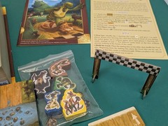The Hare & The Tortoise Storybook Racing Game COMPLETE Iello Tales and Games