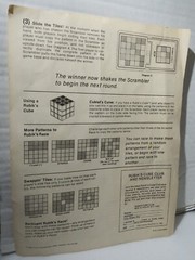Vintage 1982 Rubiks Race Game By Ideal Complete, Rubiks Cube Face Matching Game