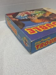 Vintage 1986 Trouble Board Game Pop O Matic Milton Bradley Complete & Works