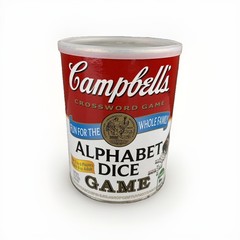 Campbell’s Crossword Alphabet Dice Game By TDC Games – Soup Can