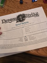 1993 TSR Dungeons & Dragons Dragon Strike Board Game VHS 100% Complete Vintage