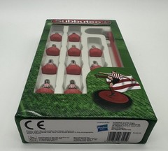 SUBBUTEO 2012 RED WHITE STRIPE SOCCER FOOTBALL TEAM FIGURES PLG3125