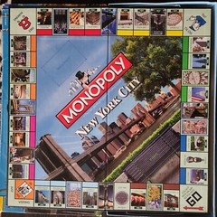 Monopoly New York City Collectors Edition Board Game – Missing Parts SOLD AS IS