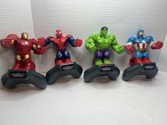Marvel Battle Masters Hulk Iron Man Spiderman Captian Hasbro 2013 Handheld READ