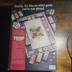 Vantage TRUMP The Game – Original Factory Sealed 1989 President Trump Board Game