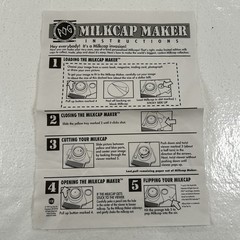 Official Pog Milkcap Maker Machine & 185 Refill Pack 1995 90’s Boxed Complete