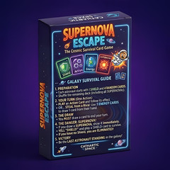 SuperNova Escape The Cosmic Survival Card Game * First Offering Only 8 Lots * +?