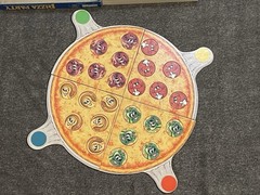 Vintage 1987 Pizza Party Board Game 100% Complete In Box Parker Brothers