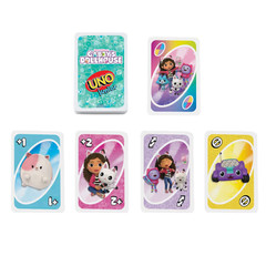 UNO Junior Gabby’s Dollhouse Card Game Brand New
