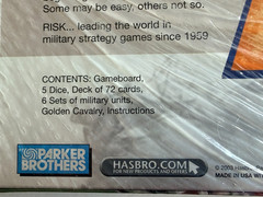 2003 Parker Brothers Risk The Game Of Global Domination Board Game SEALED