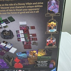 Disney Villainous Game The Worst Takes It All 10 Years & Up Some Box Wear Sealed