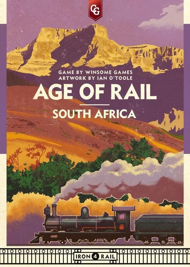 Age of Rail: South Africa, Strategy Board Game of Building Railroads, 60 Minu…