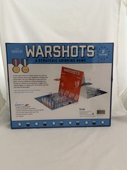 NEW WARSHOTS Strategic Drinking Game Sealed 2 Players Battleship Adult