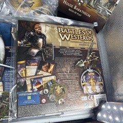 Battles of Westeros Bundle | Core Set + Five Expansions | FFG | Many UNPUNCHED!