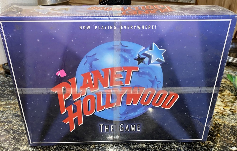 New Planet Hollywood the Game of Movie Trivia 12 Years And Up Board Game