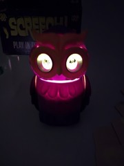 Screech Play In The Dark Game Parker Brothers Owl 1972 Action Concentration Work
