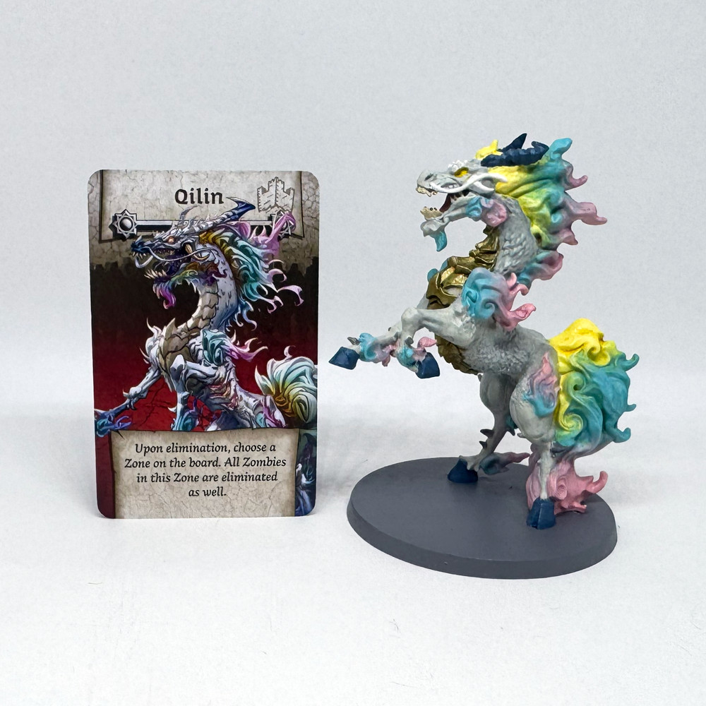 Zombicide White Death – Qilin Abomination Miniature (painted) KS Exclusive