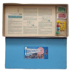 1967 THUNDERBIRDS Board Game by Parker Brothers