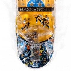 Plastic Basketball Pinball Game • Durham Industries • Hong Kong • Vintage 1975