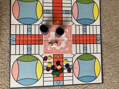 Vintage Parcheesi Royal Game of India, 1982 Selchow & Righter – Complete!