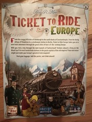 Days of Wonder Ticket to Ride Europe Board Game – DO7202 Complete Excellent