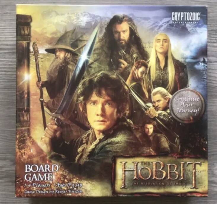 The Hobbit The Desolation of Smaug & An Unexpected Journey Board Game