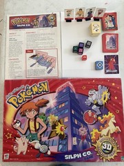RARE Pokémon Silph Co. 3D Board Game (2000) – 100% COMPLETE – Milton Bradley