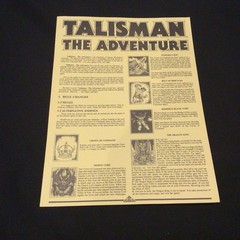 Talisman Game 2nd Edition THE ADVENTURE Expansion – 100% Complete & EXC!