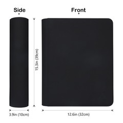 Alteagle Top loader Binder, Holds 504 loaders, 3 inches x 4 inches, Black