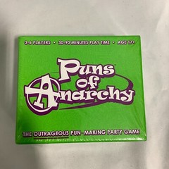 Charty Party Unisex Kids Puns Of Anarchy Pun Making Party Game For 17+ Years