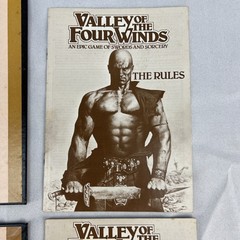 Valley of the Four Winds Game Swords Sorcery Games Workshop 1980