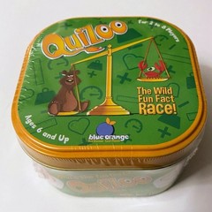 Quizoo Animal Facts & Comparisons Trivia Game by Blue Orange 2017 – Sealed Tin