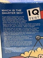 Battle Of The Sexes IQ Test Board Game Age 12 – Adult 2-8 Player Sealed NOS