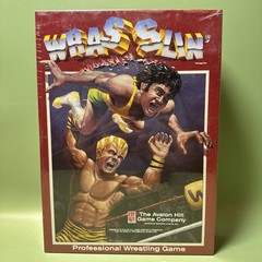 Avalon Hill Wrasslin Professional Wrestling Board Game New Sealed Box Strategy