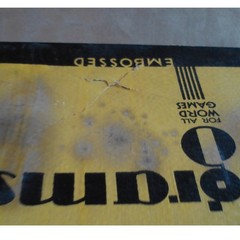 Eye Rest Anagrams for All Word Games Embossing Co #3015 90 Tiles DMG