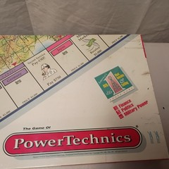 Power Technics Board Game Finance Politics Military Power NEW SEALED! Rare