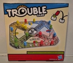 Hasbro Gaming Trouble Board Game Pop-O-Matic Family Game for Kids Ages 5 and Up