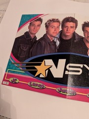 NSYNC Backstage Pass Board Game Patch Games 2000 BOARD ONLY – See Video