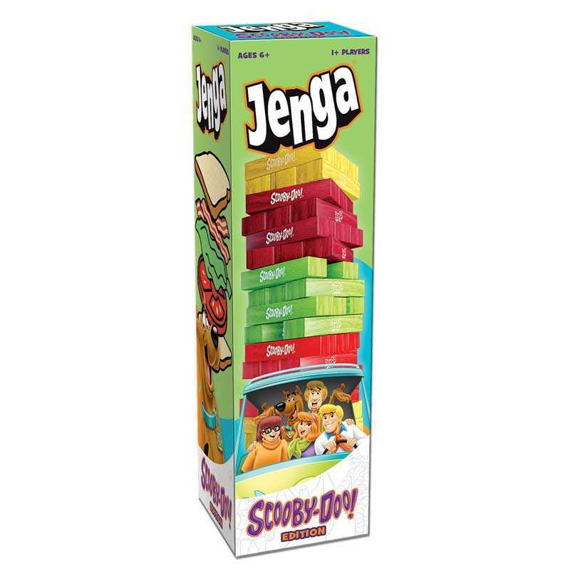 Scooby-Doo™ Edition JENGA® 6+ 1+ PLAYERS 5-15 MINUTES