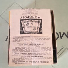 1940S Or 50 Monopoly Game It Appears To Be Complete Lots Of Fun For Everyone