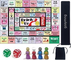 Hilarious Leather Drinking Board Game for 2-8 Players – Perfect Adult Party Fun