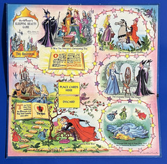 Walt Disney Sleeping Beauty Game 1958 Parker Brothers. Complete. Board excellent