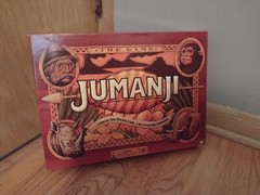 Jumanji The Game Real Wooden Box Edition of the Classic Adventure Board Game
