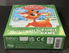 New Funko Rudolph The Red Nosed Reindeer Snowstorm Scramble Game 1-5 Players