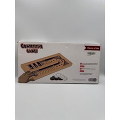 Wooden Fast Sling Puck Game Tabletop Board Game Competitive Skill Toy